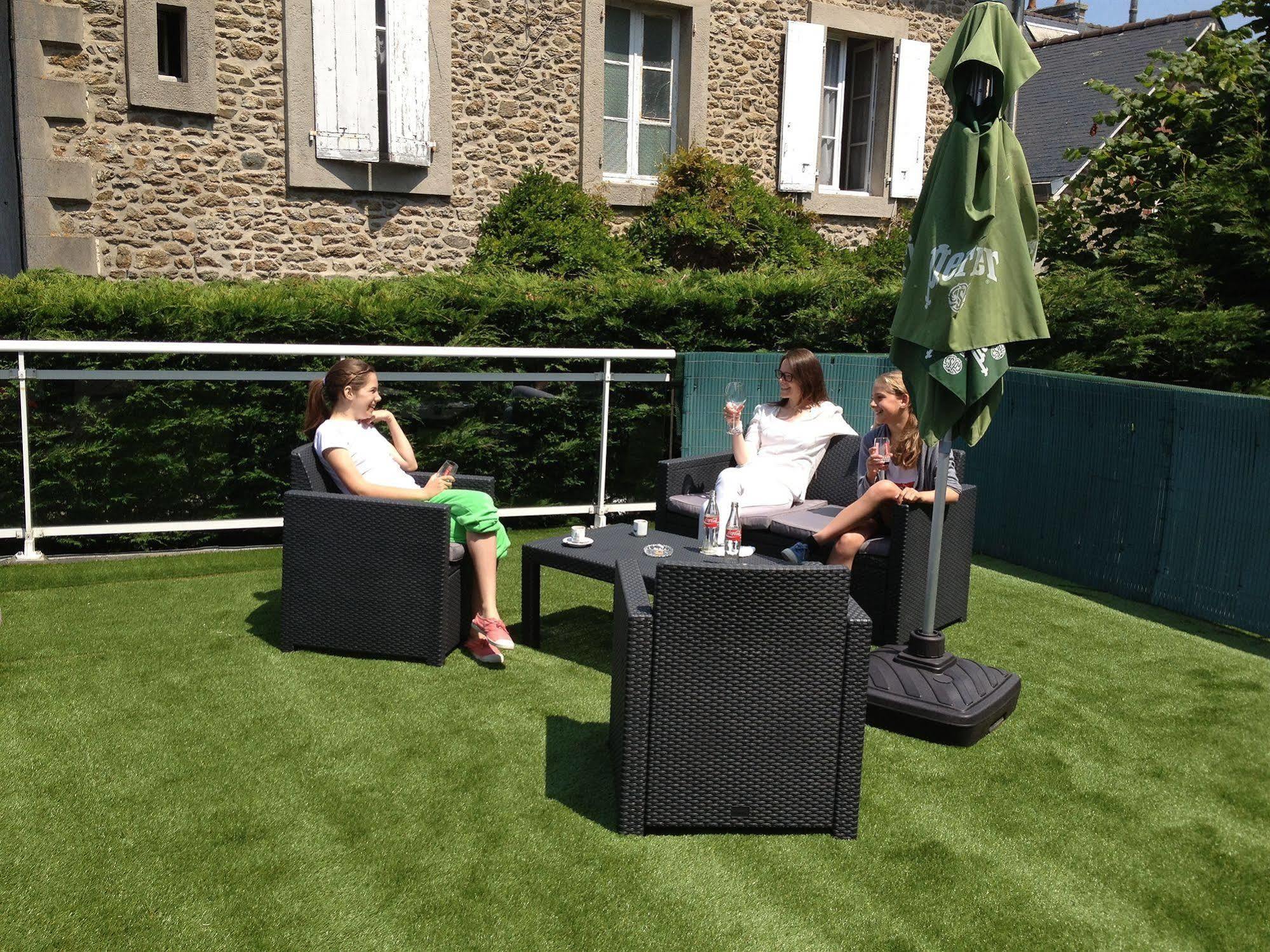 Hotel De La Plage Dinard Esterno foto