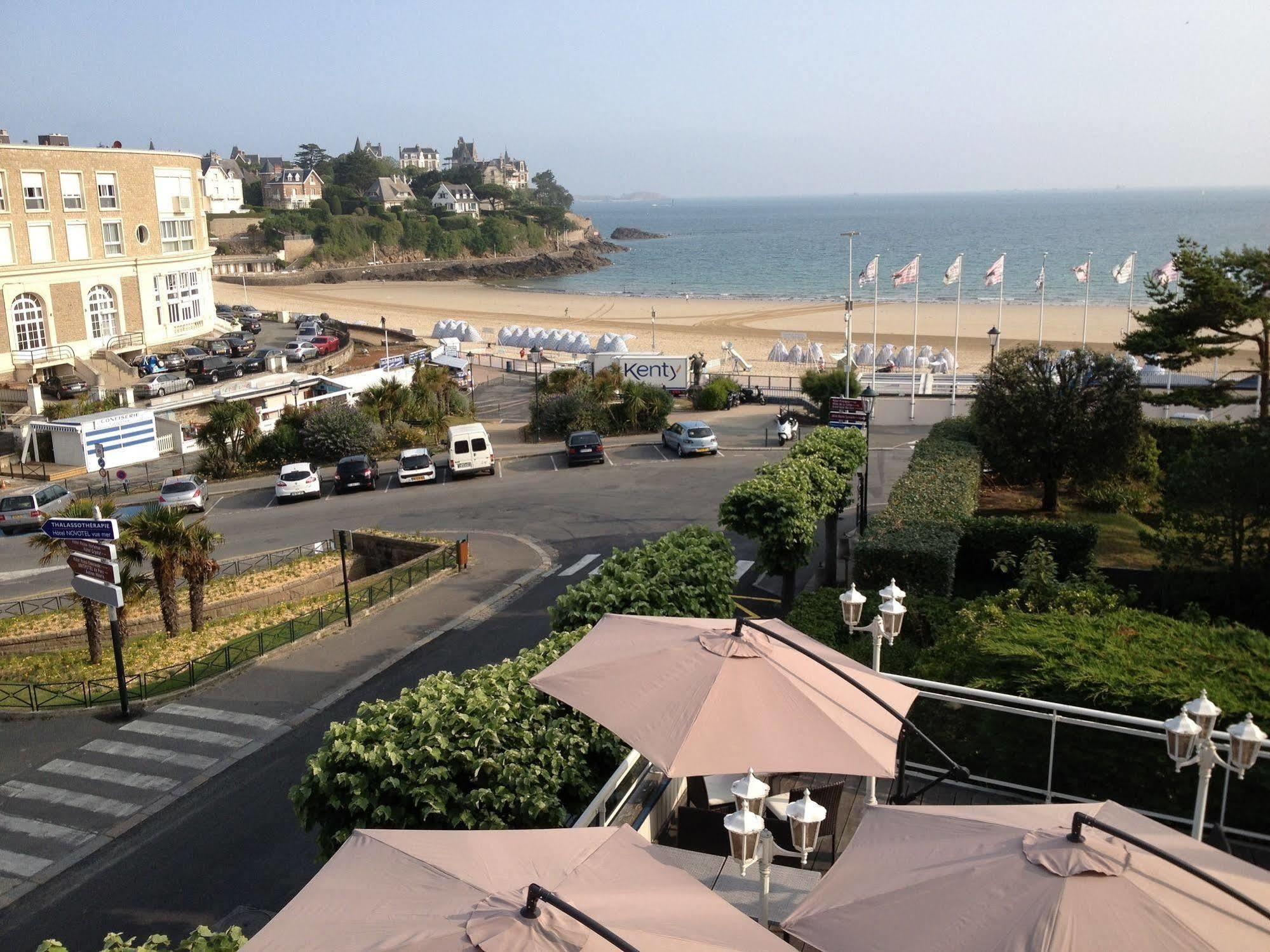 Hotel De La Plage Dinard Esterno foto
