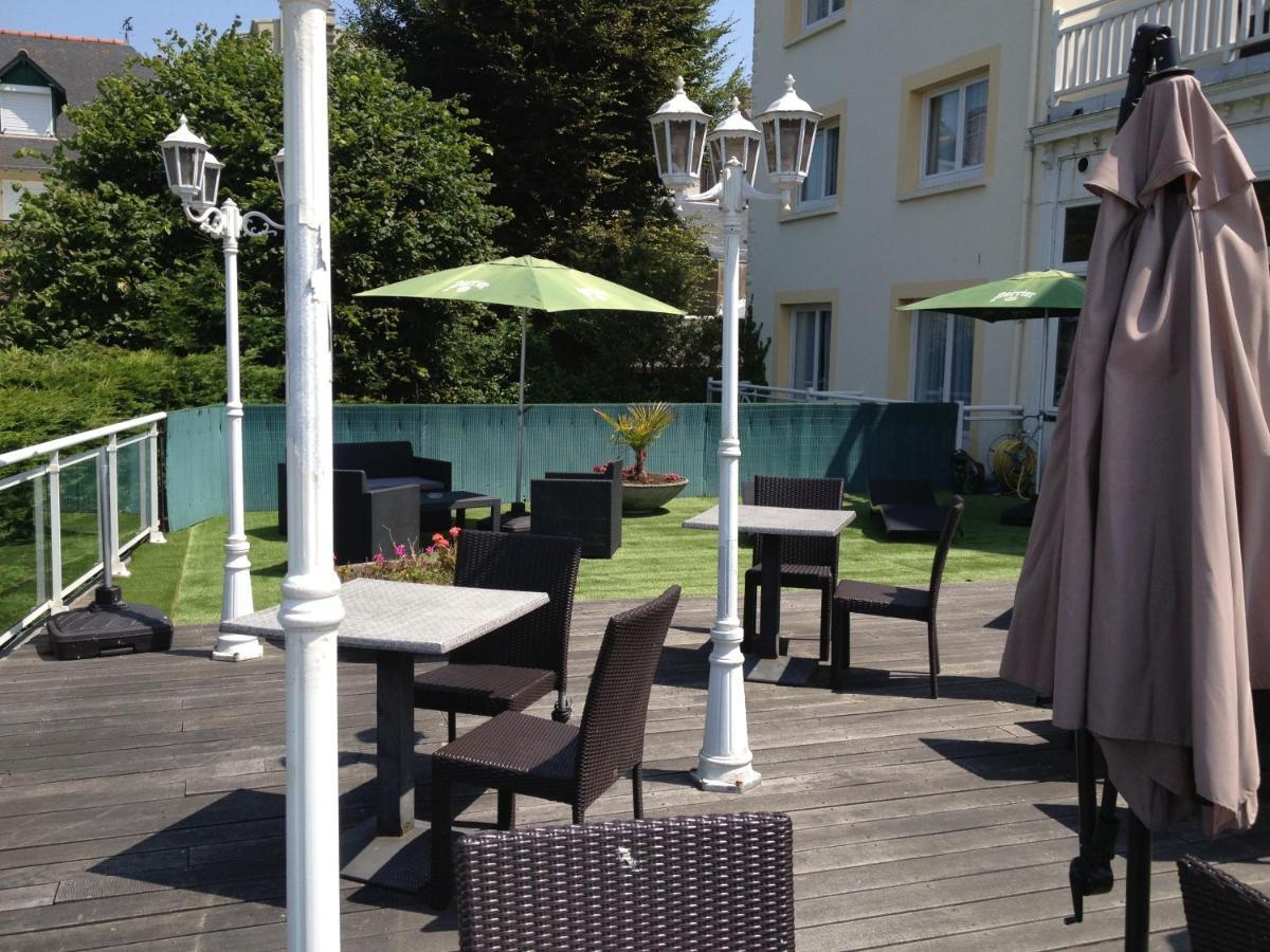 Hotel De La Plage Dinard Esterno foto