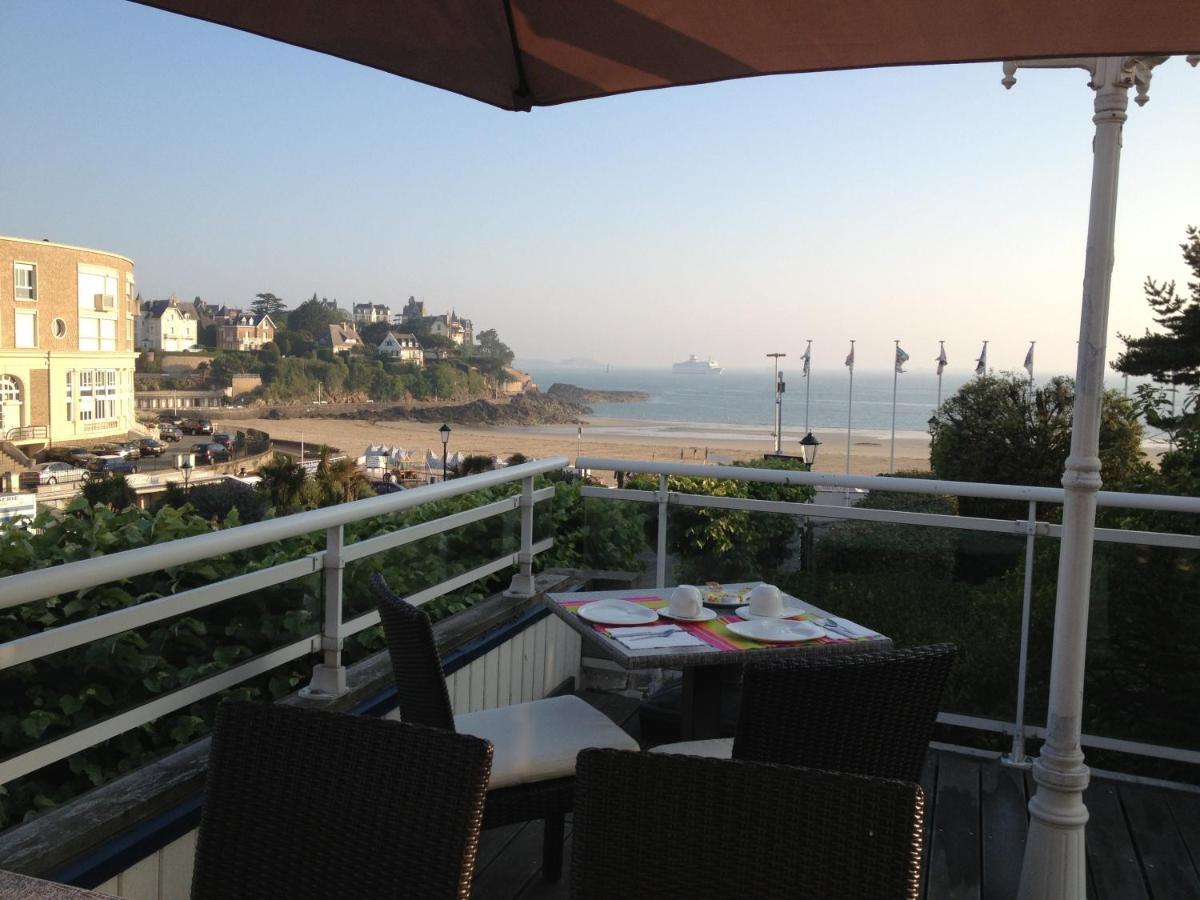 Hotel De La Plage Dinard Esterno foto